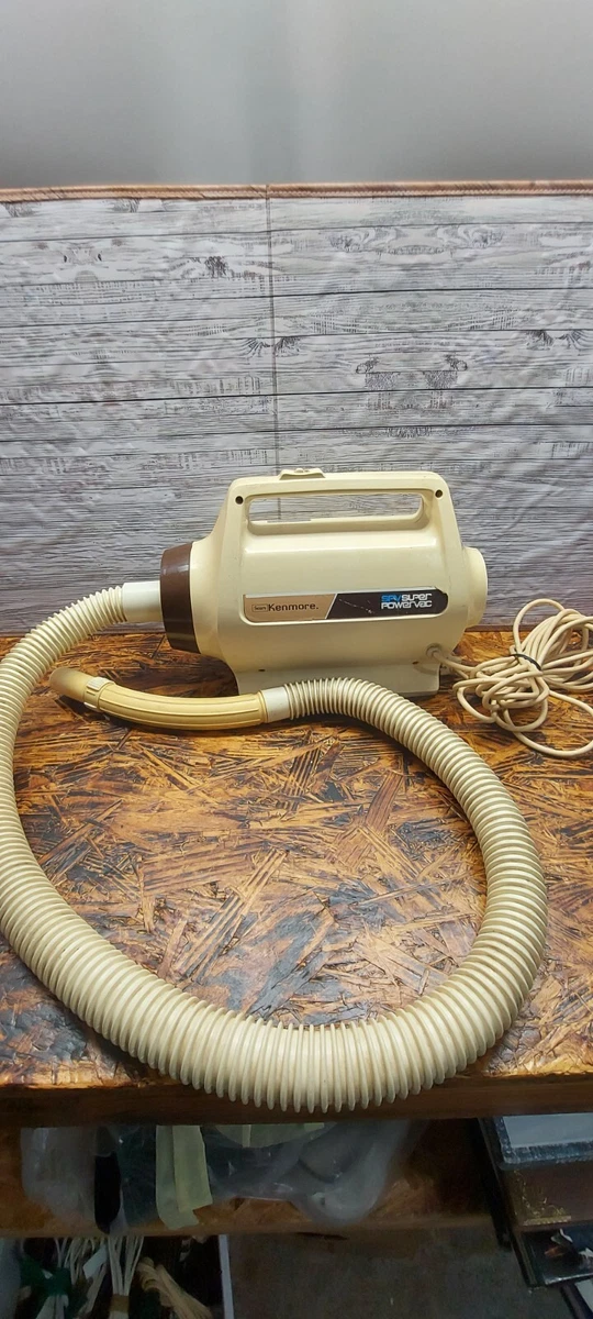 SEARS Kenmore SPV Super Power Vac Canister Vacuum Cleaner eBay