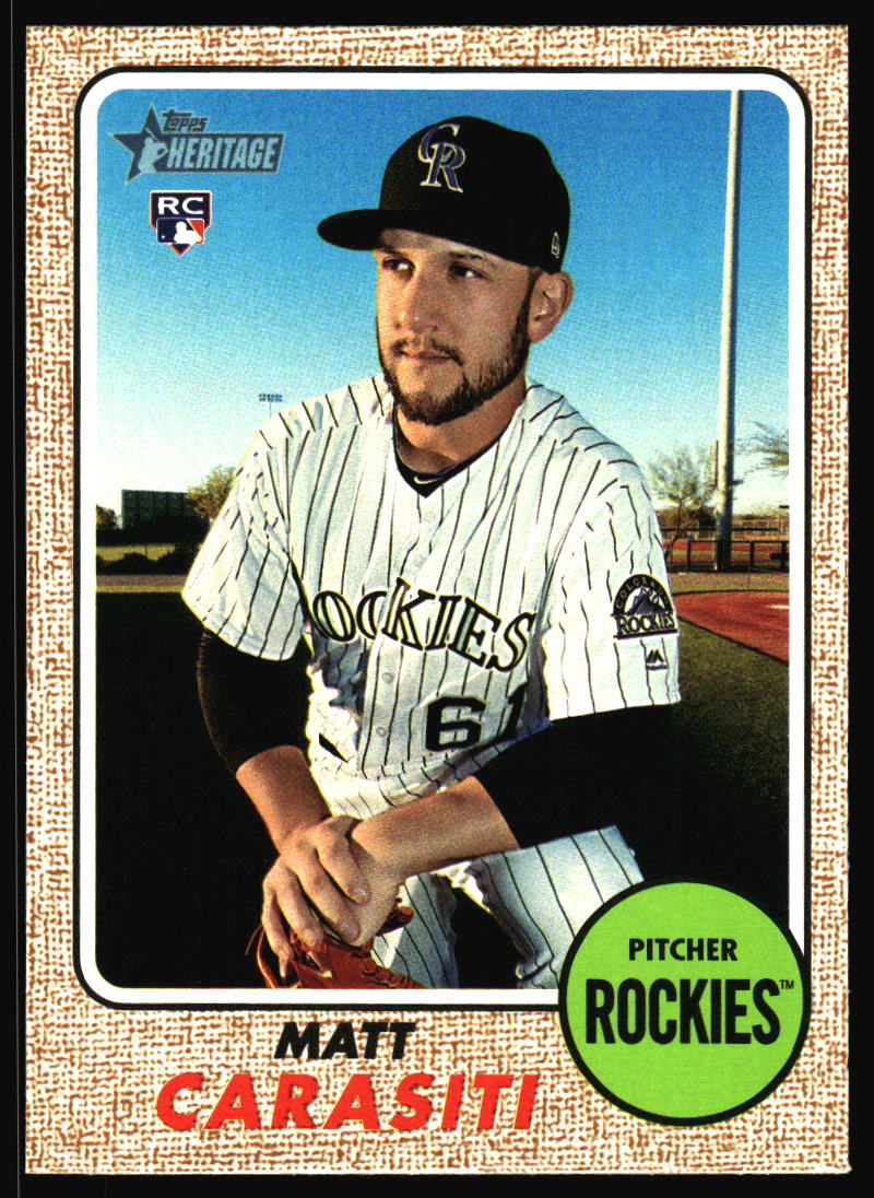 2017 topps heritage バラ売り可 How to Tell the 2017 Topps Heritage Baseball Parallels Apart