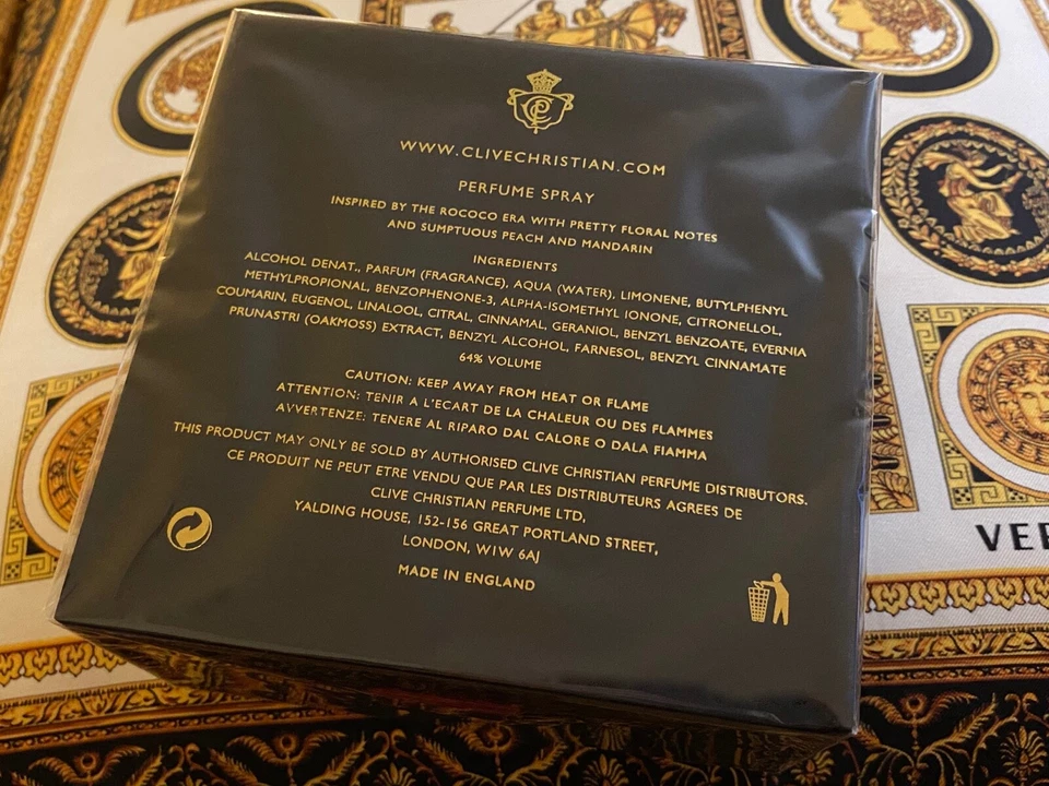 Magnolia rococó Clive Christian Noble Collection VIII para mujer 10 ml precio de venta sugerido por el fabricante 125 USD Foto 2 de 3