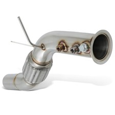 Tubo de escape de gato inoxidable para bmw serie 5 f10 f11 520i 528i N20 11-16