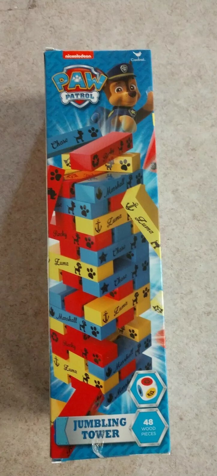 paw patrol jumbling tower