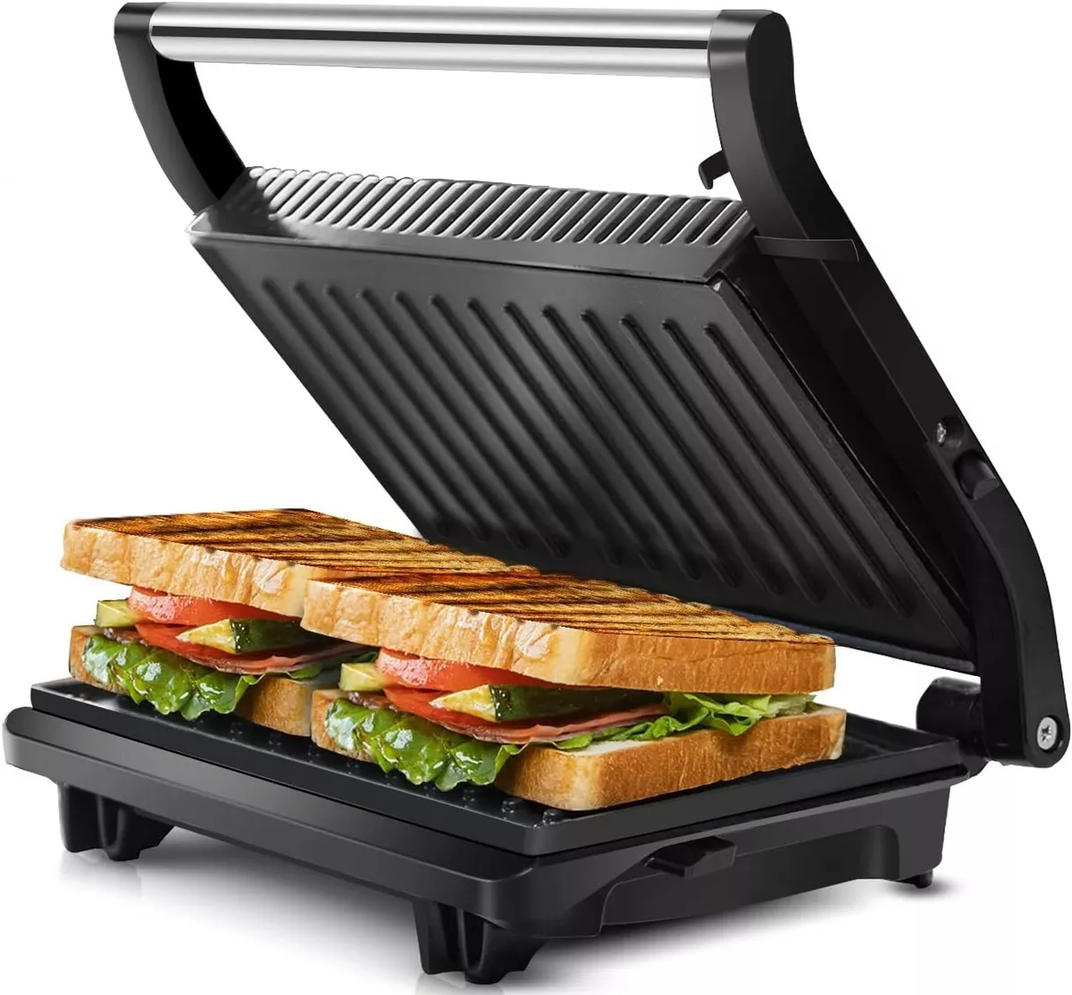 Sandwichera Grill Sanduchera Sanwiche Sanduches Maker Tostadora De Pan  Non-Stick