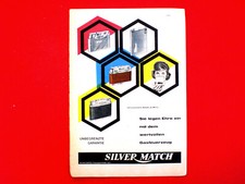 1960 Werbung aus Zeitschrift  Feuerzeug  SILVER MATCH