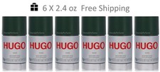 Hugo Man Deodorant Stick Cologne By Hugo Boss New 2.4oz x 6 Free Gift