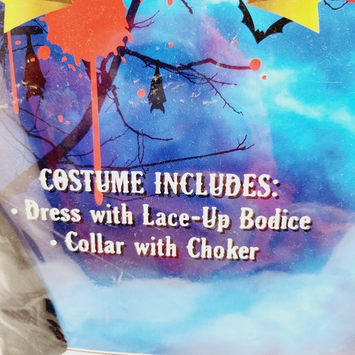 Kangaroo Victorian Vampire Countess Halloween Costume Girls Size L - Picture 3 of 3