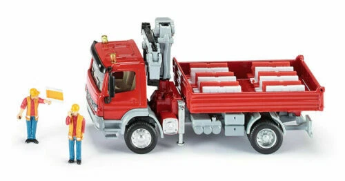 Modellini statici di macchine da cantiere camion a rimorchio Scala 1:50