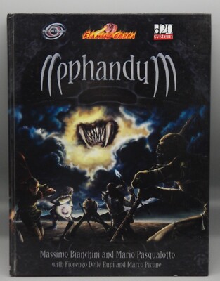 Mongoose Publishing NEPHANDUM hardcover guide book RPG d20 D&D flaming cobra !!