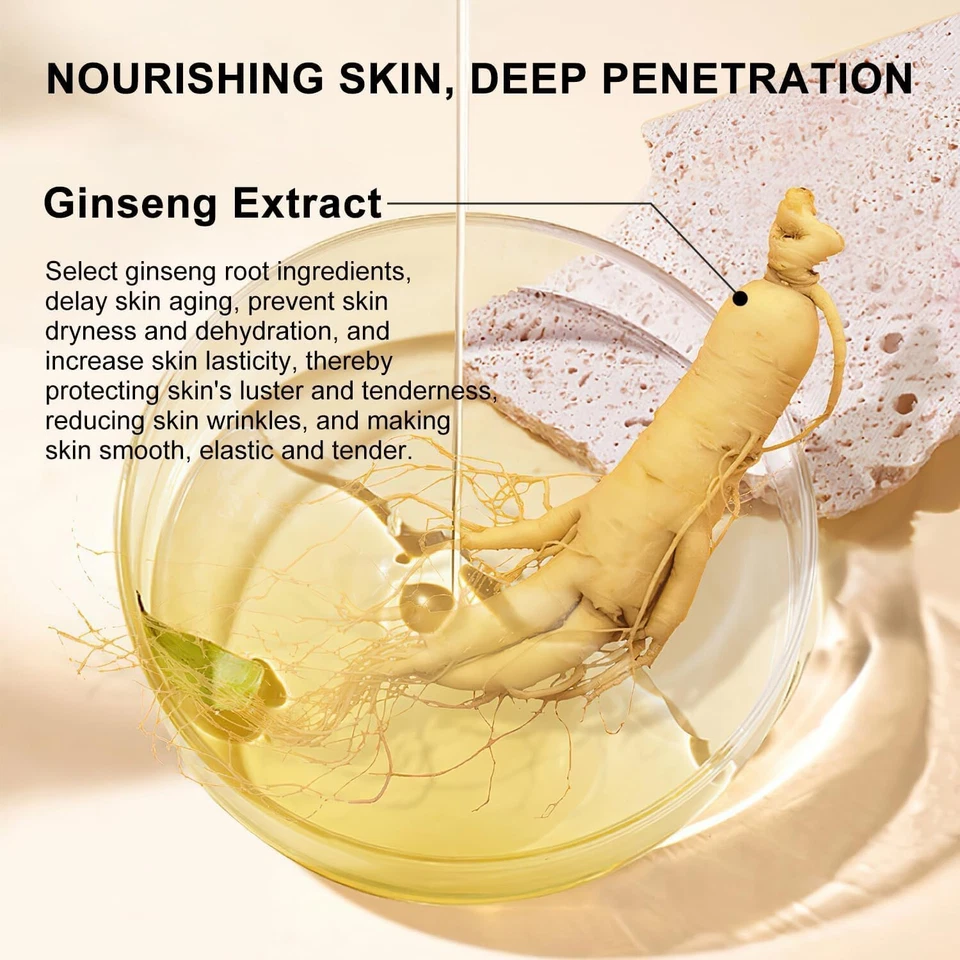 2x Ginseng Anti Wrinkle Serum, Ginseng Polypeptide Anti-Ageing Essence, Ginseng - Image 2 of 4