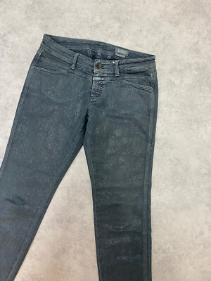 CLOSED PEDAL STAR  DAMENHOSE JEANS SCHWARZ  W28L32 TOP