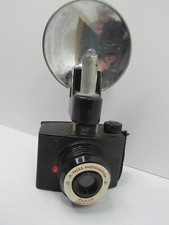 Vintage Antique Ansco Camera w/Flash Jr. Press Photographer Untested GUC
