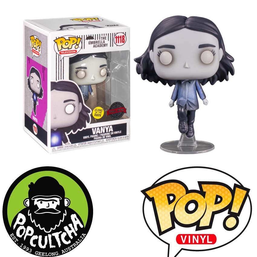 The Umbrella Academy - Vanya Hargreeves Flying Glow In The Dark Pop! Vinyl &Quot;New&Quot;