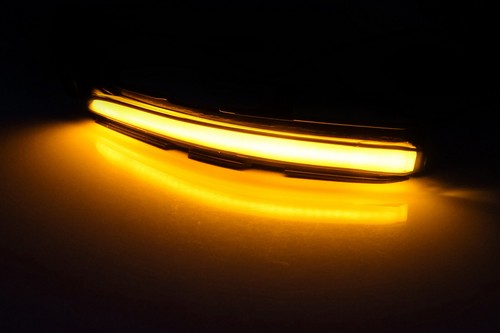 2x Dynamic LED Wing Mirror Indicator Signal Light For Jaguar F-Type XE XK XF XJ - Picture 8 of 12