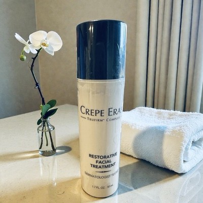 NEW Crepe Erase Restorative Facial Hydrating Treatment Trufirm Complex 1.7 fl oz