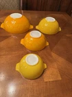 Vintage Pyrex "Daisy" Cinderella Mixing Bowl Set - Complete 4-Piece Set