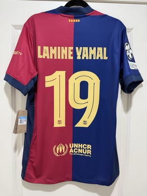 FC Barcelona LAMINE YAMAL シャツ 19 Amazon.com: BAD BXTCH #19 Lamine Yamal Barcelona Home Soccer