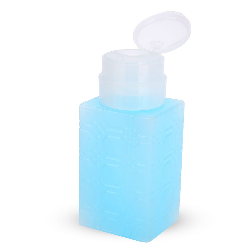 Portable Refillable Pump Dispenser Bottle Nail Art Polish Makeup Remover Lot