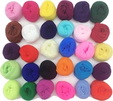 PEPPERLONELY 20 Colors Set (2.5M Each) Nylon Stocking Flower 1#. 20 