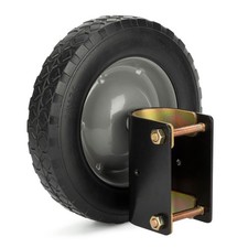 Gate Wheel 8" Rubber Gate Caster 2 Pcs Heavy Duty Gate Helper Support Wheel S...