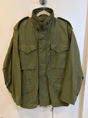 Vintage Alpha M-65 Field Jacket 3rd Model USA Made MR Olive Drab SCOVILL