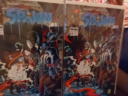 1994 Spawn #17 B Image Comic Set Of X2 - Picture 6 of 7