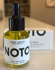 NOTO Botanics Deep Serum Hydrating Face Neck Anti-Aging 1oz/30mL NIB