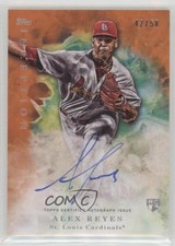 2017 Topps Inception Rookie Auto Orange 42/50 Alex Reyes #115 0en