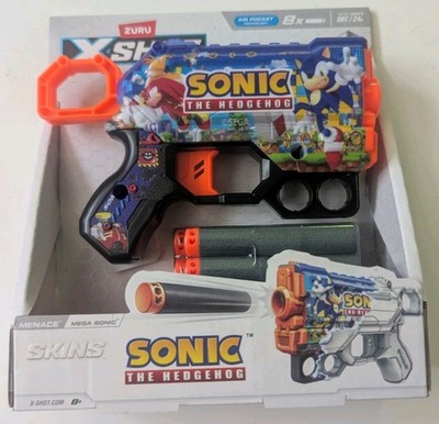 Zuru Xshot Sonic The Hedgehog Skins Blaster, Menace Mega Sonic, New
