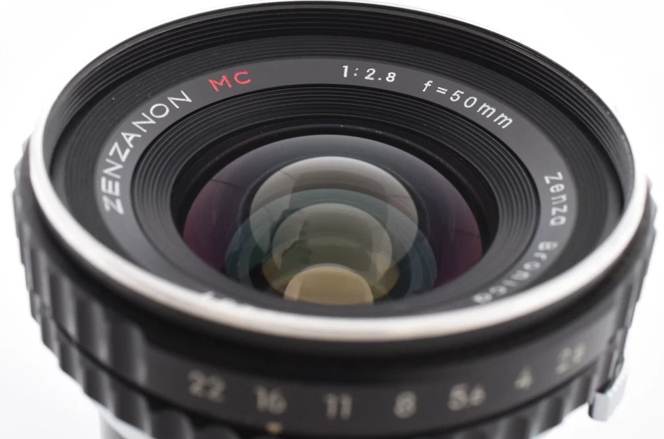 [COMO NUEVO+++] Lente gran angular MF Zenza Bronica Zenzanon MC 50mm F2.8... - Imagen 2 de 4