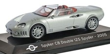 Spyker C8 Double 12S Spyder 2005 Cased + Magazine -   1/43 Model Car - Altaya /