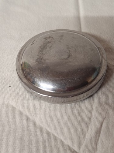 Vintage Harley-Davidson Motorcycle 3" Fuel Oil Gas Cap Chrome.       P  