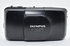 Olympus  mju Zoom Panorama Black Point  Shoot 35mm Film From Japan