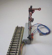 M&auml;rklin H0 Hauptsignale 2-fl&uuml;gelig 7040 + 7041 mit Bodenplatte getestet