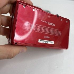 Nintendo 3DS Handheld Video Game Console Red CTR-001 (USA) W Charger US Model