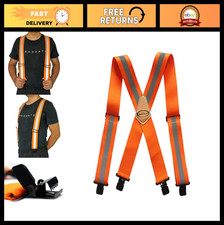 Reflective Safety Suspenders for Work | Hi Vi...