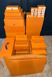 Louis Vuitton Box’s. 46 of variety of sizes.