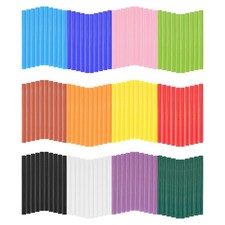 Gartful 120PCS Colored Mini Hot Glue Sticks - Size-7x100mm, Colorful 0.15 per gallon