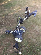 Motocaddy M1 Pro Electric Golf Trolley with 18-Hole Lithium Battery and Charger