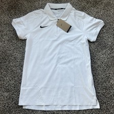 Nike Court Dri-FIT ADV Slam Tennis Polo Shirt White Mens Medium Tall HQ0792-100