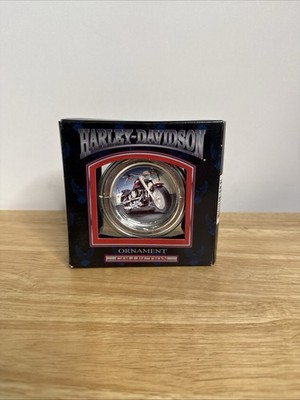 Harley-Davidson Ornament Gas Cap Style 1999 Blue Silver Black Star Cavanagh