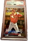 2018 TOPPS CHROME SHOHEI OHTANI UPDATE #HMT32 MINT 9 ANGLES ROOKIE BATTING CARD.