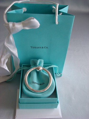 TIFFANY 1837 STERLING SILVER  BABY RATTLE  NEW  pouch, box, bag