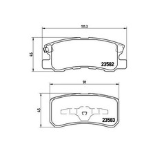 Kits de frein Mitsubishi GRANDIS