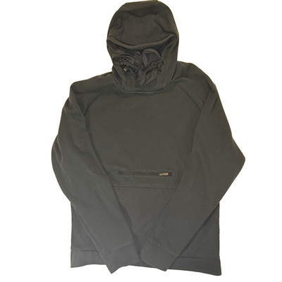 Backcountry Tricot Peak Tech Hoodie Mens XL Black Pullover Built in Mask