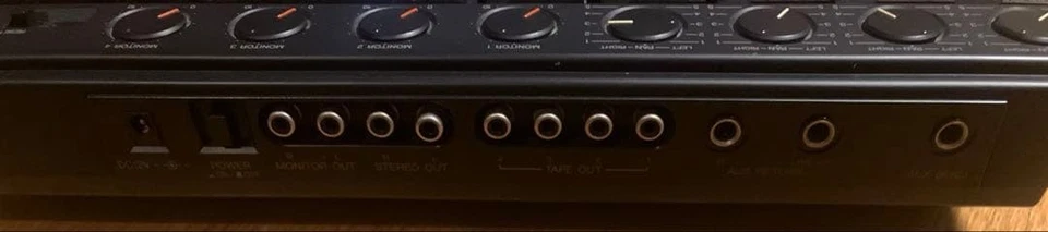 YAMAHA CMX100II MTR Multi track Cassette Recorder Studio Gear Tested w/ Adapter - Image 4 of 4