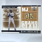 Michael Jordan 2001 Upper Deck Grand Slam Game Used Bat Relic Card  MJ2