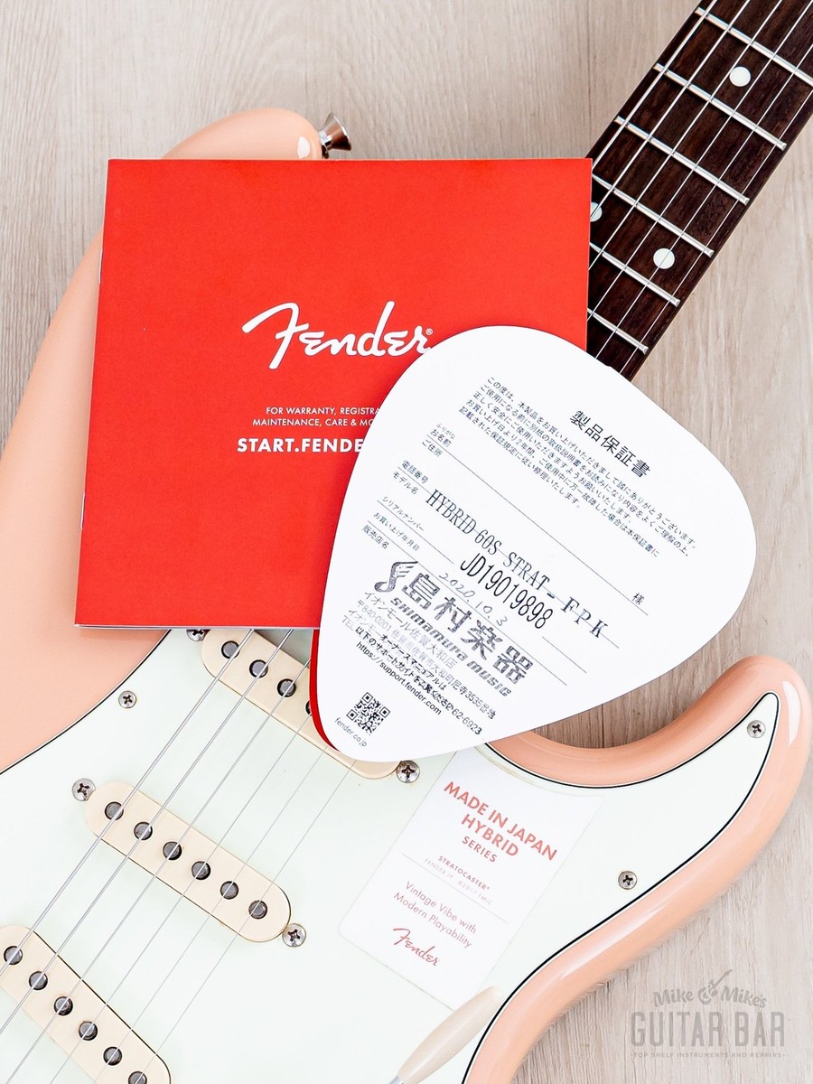 2019 Fender Hybrid '60s Stratocaster FSR w/ American Vintage 57/62