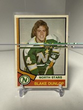 1974-75 O-Pee-Chee #308 Blake Dunlop RC - NHL Hockey Card