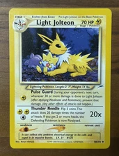 Light Jolteon Rare Non-holo Neo Destiny 48/105 Wotc Neo Destiny LP