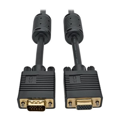Tripplite P500003 3ft VGA Coax Monitor Ext Cable HD15 M/F RGB
