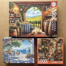 Konvolut aus 3 x 1000 Teile Puzzle - Neuwerti...